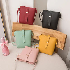 Sweet Printing Bucket Bag Large Capacity Crossbody Bag