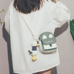 Canvas Small Square Bag Multifunctional Phone Package