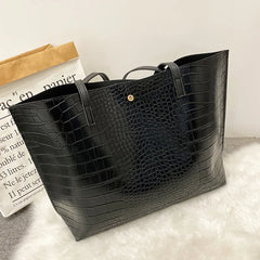 Ladies High Leather Handbag Shoulder Bag Messenger Bag