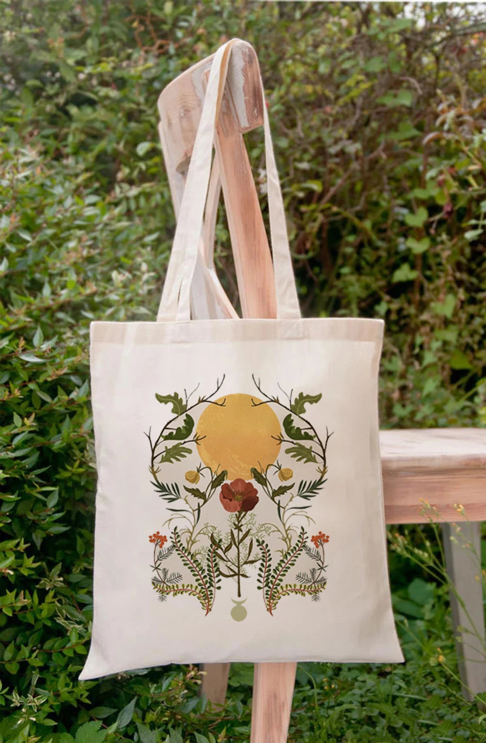 Strawberry Canvas Tote Bag Reusable Shopping Bag Women's School Bag