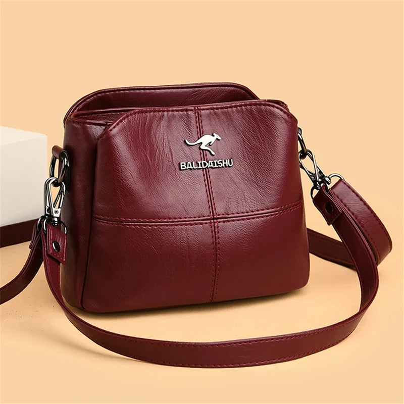 Large Capacity Anti Theft Messenger Bag Fashionable Women Shoulder Bags