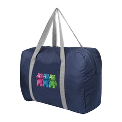 Bear Print Duffle Bag for Men and Women - Large Capacity Travel Luggage