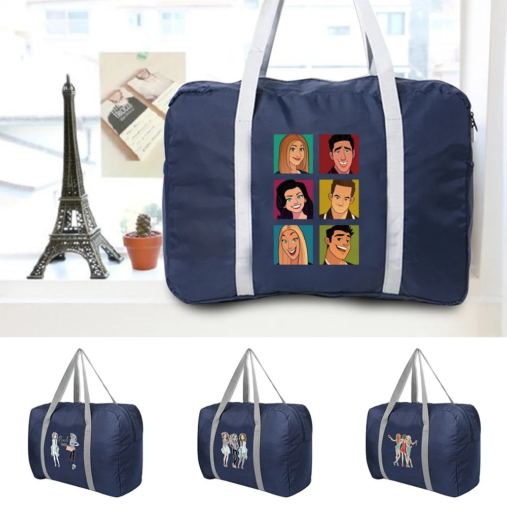 Large Capacity Folding Travel Bags Duffle Bag for Men and Women