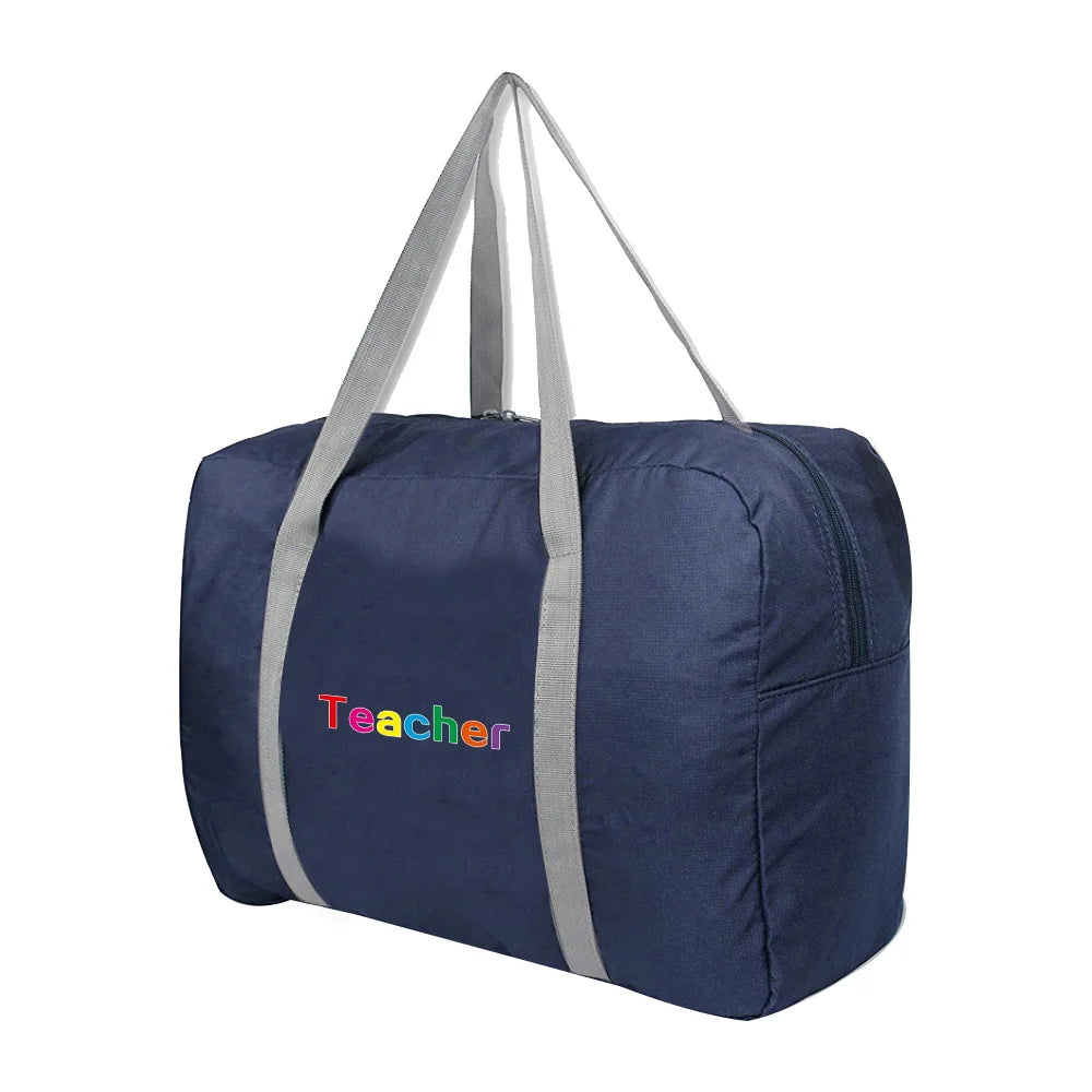 Large Capacity Folding Travel Bag Handbag Luggage Duffle Bag for Men and Women