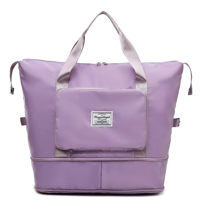 Large Folding Travel Bags Waterproof Tote Handbag Duffle Bags Women Yoga Bags
