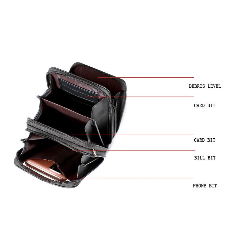Multifunctional Women Shoulder Bag Touch Screen Messenger Mobile Phone Bag