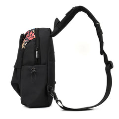 Men's Outdoor Polyester Chest Bag Messenger Shoulder Bag