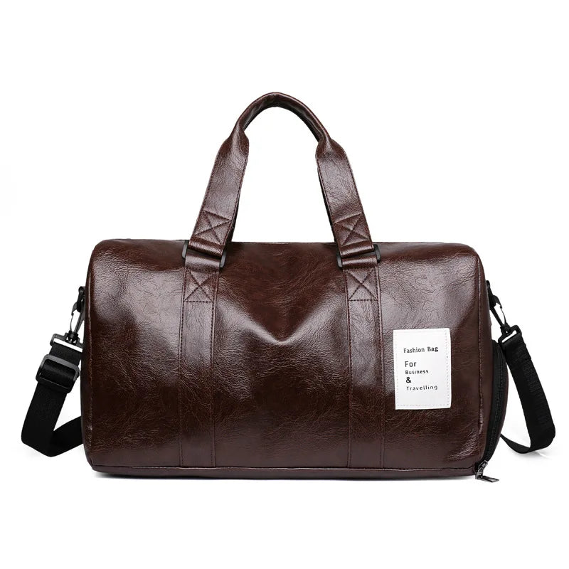 big shoulder bags for men travel Leather Handbag Men Messenger Bag Casual Men Travel Bags Briefcase Shoulder Bag – CRAZE