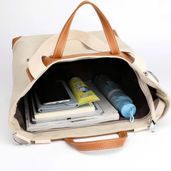 Letter Canvas Women Handbags Travel Outside Shopping Bag Leisure Tote Bag