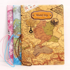 Lover Couple Passport Cover Hot Stamping Wedding Travel Holder