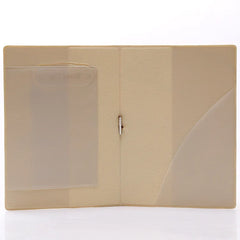 Lover Couple Passport Cover Hot Stamping Wedding Travel Holder