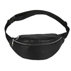 Women's PU Leather Waist Belt Bag Fanny Pack Shoulder Crossbody Chest Pack
