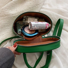 Green Bucket Bag Women Handbag Purse Shoulder Messenger Clutch Evening
