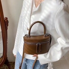 Green Bucket Bag Women Handbag Purse Shoulder Messenger Clutch Evening