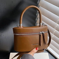 Green Bucket Bag Women Handbag Purse Shoulder Messenger Clutch Evening