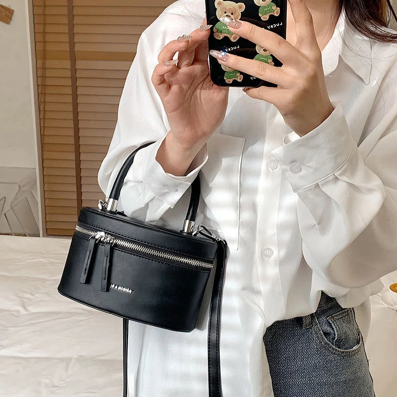 Green Bucket Bag Women Handbag Purse Shoulder Messenger Clutch Evening