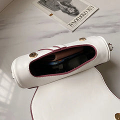 Vintage Crossbody Saddle Bag for Women