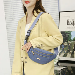 Waterproof Waist Bag Fanny Pack Female Male Belt Bag Pouch