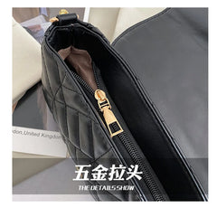 Quilted Chain Shoulder Bag Clutch Handbag