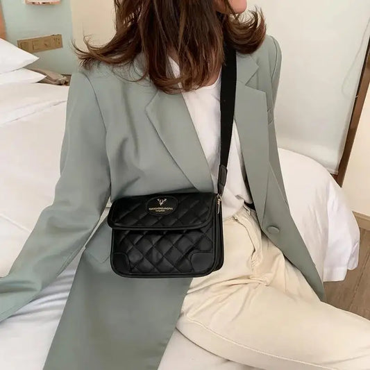 Retro Rhombus Envelope Bag Crossbody for Women