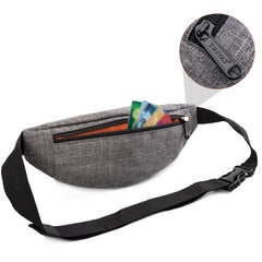 Canvas Hip Bag Functional Money Phone Belt Fanny Pouch