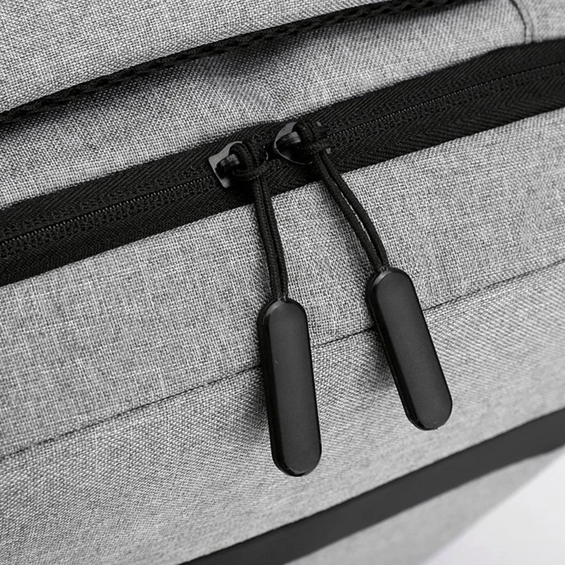 Men Backpack USB Charging Business Laptop Bag Nylon Rucksack