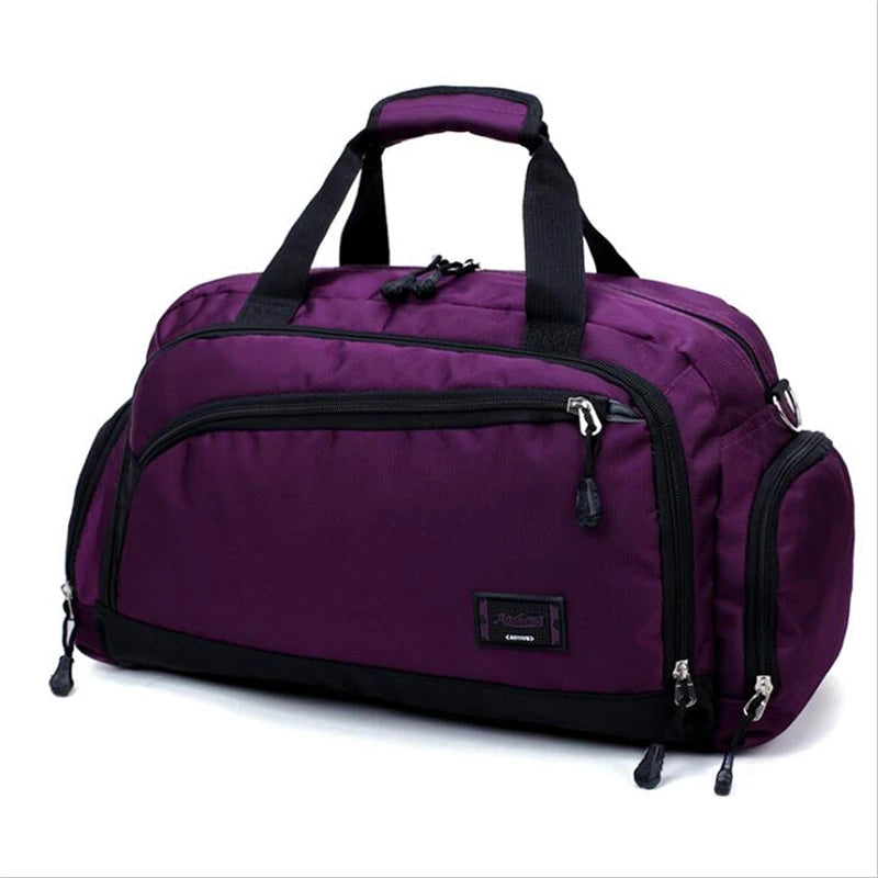Men Gym Bags For Fitness Training Outdoor Travel Sport Bag Backpack