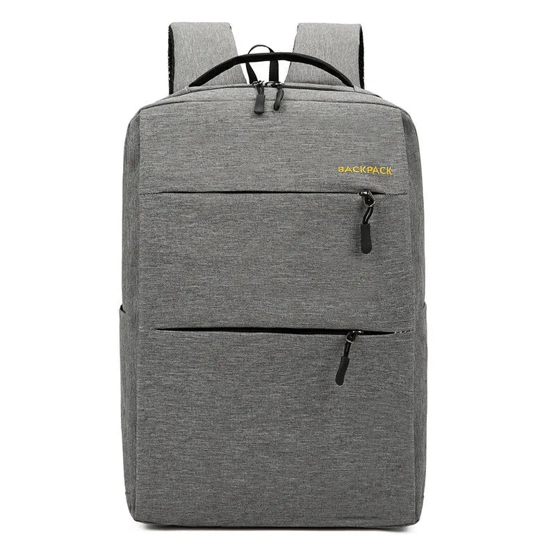Men's Waterproof Laptop Backpack w/ USB Charging