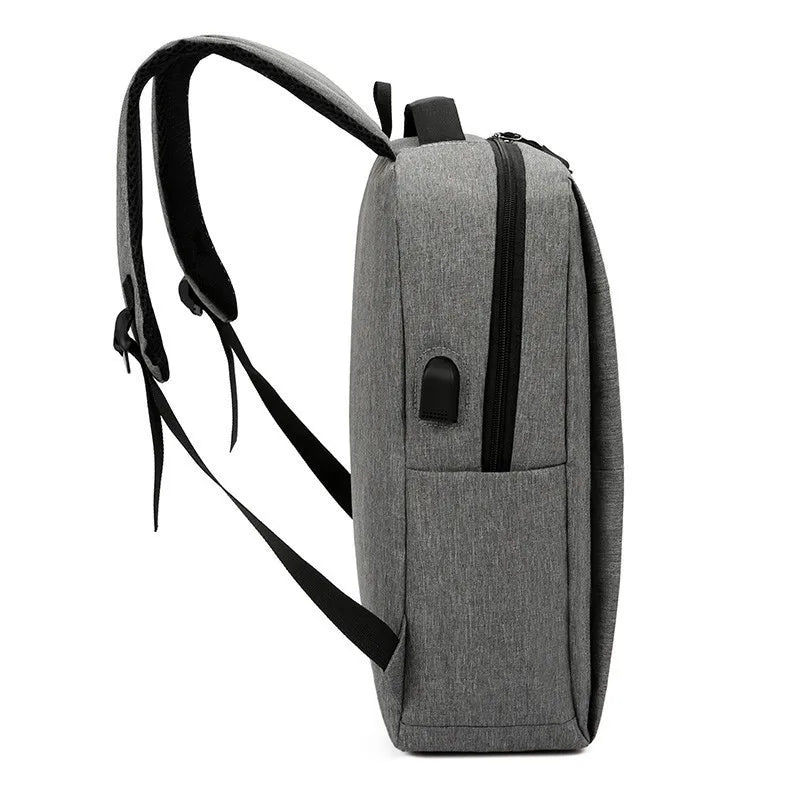 Men's Waterproof Laptop Backpack w/ USB Charging