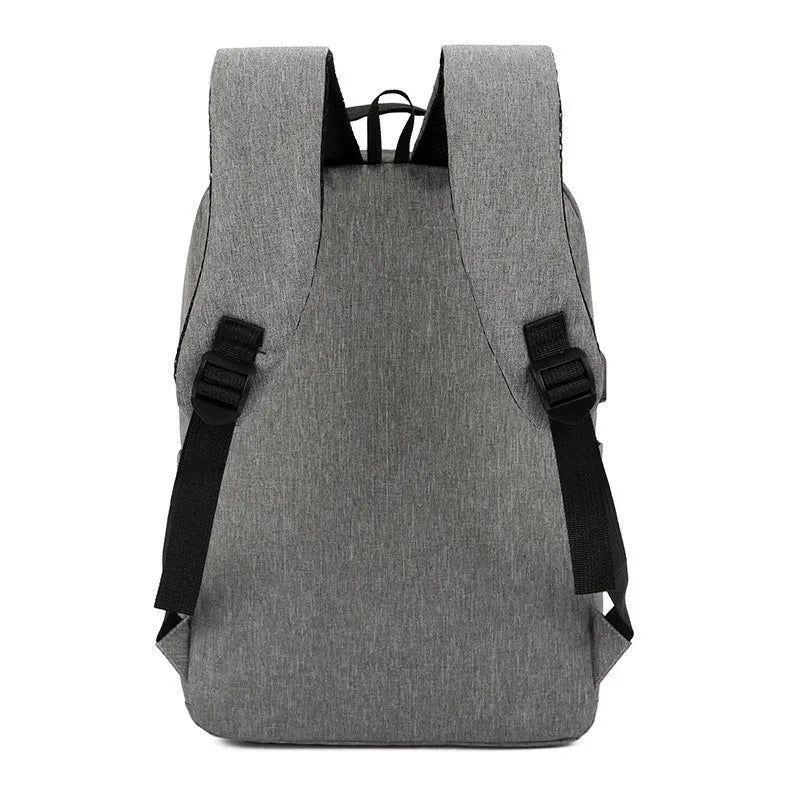 Men's Waterproof Laptop Backpack w/ USB Charging