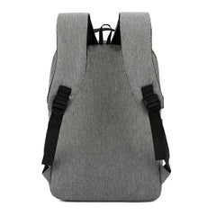 Men's Waterproof Laptop Backpack w/ USB Charging
