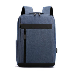 Men's Business Backpack Waterproof Bag Male Laptop USB Charging Casual Rucksack