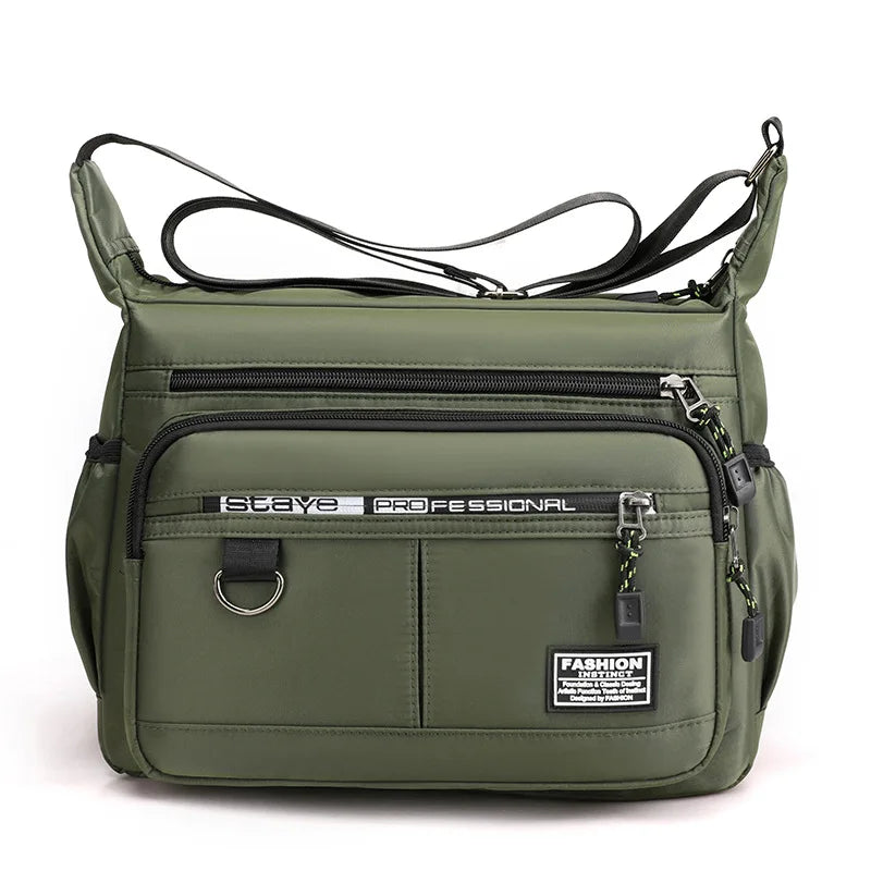 Men's Business Shoulder Casual Bags Waterproof Lightweight Travel Bags