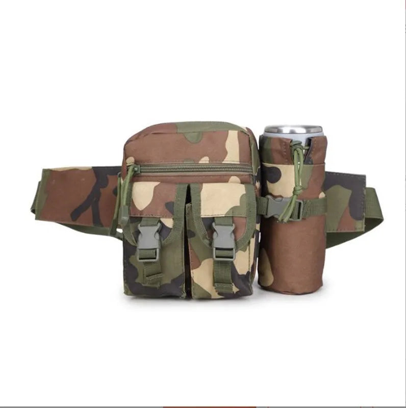 Tactical Water Bottle Bag Military Fan Outdoor Bag