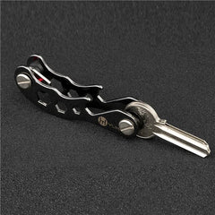 Metal Keychain for Car Keys Pocket Tools Compact Key Organizer