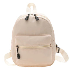 Mini Nylon Backpack for Teen Girls Small School Bag Rucksack