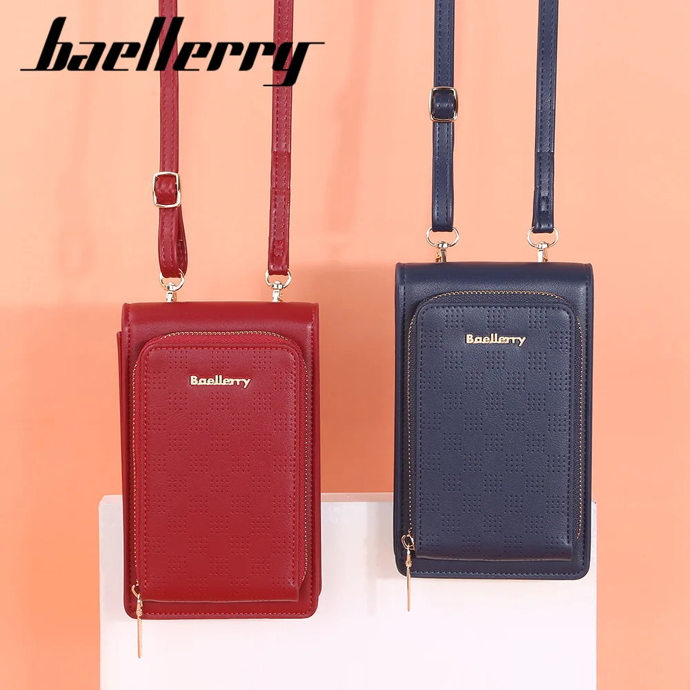 Small Shoulder Bags Top Phone Pocket Zipper Women Bags for Girl