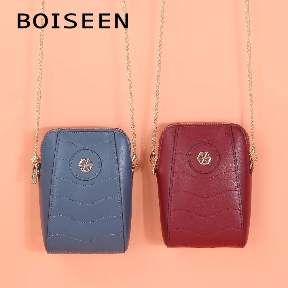 Mini Women Messenger Bags Chain Zipper Female Bags Top Phone Pocket