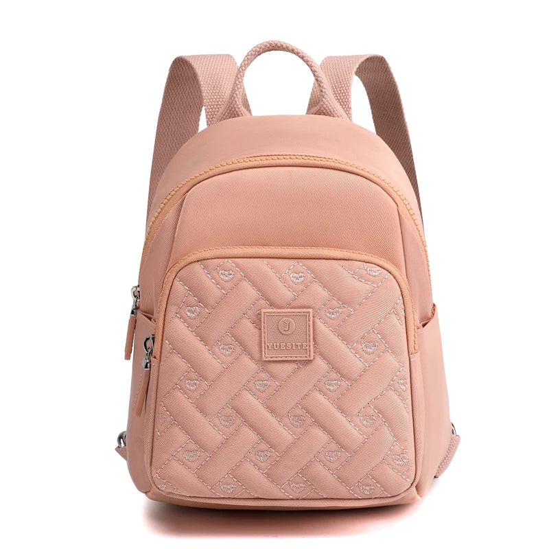 Mini Women's Backpack Waterproof Nylon Small Backpack
