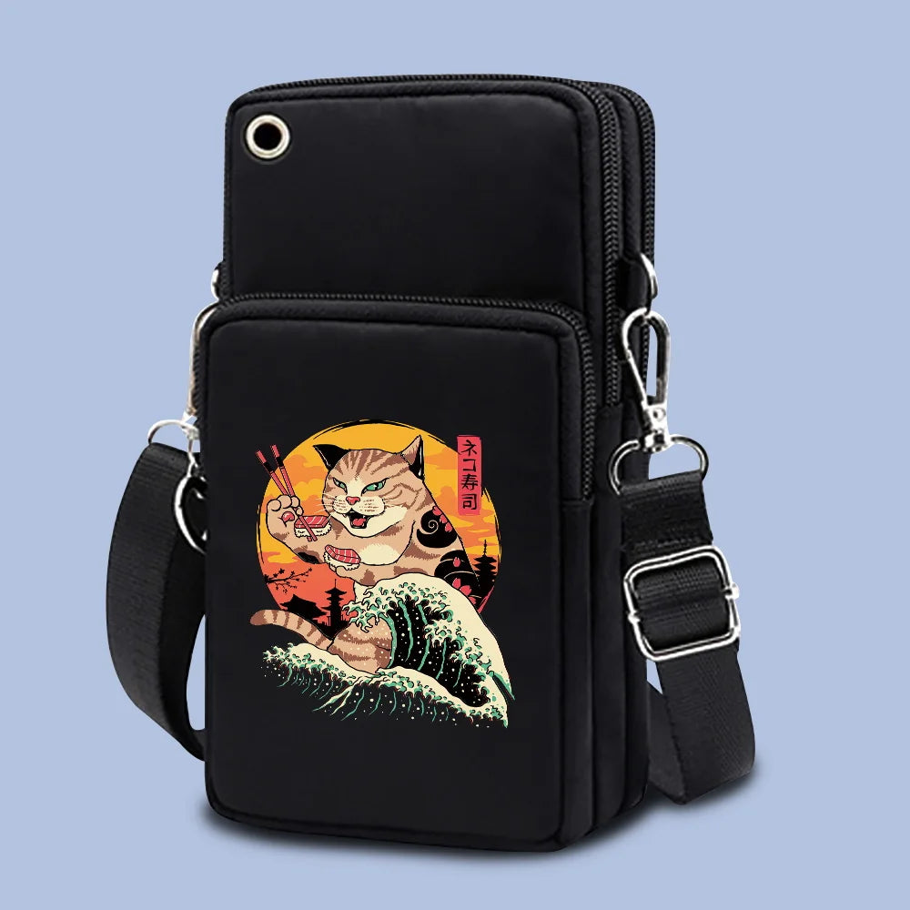 Universal Phone Pouch Bag Outdoor Sport Shoulder Bag Women