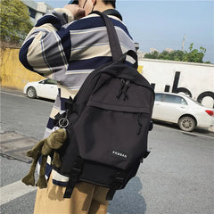 Purple Backpack for School College Girls Laptop Travel Bag