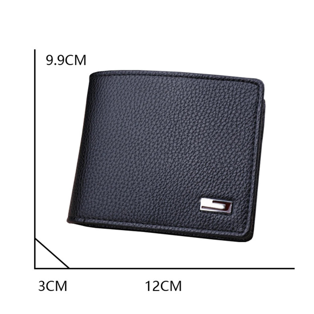 Multi-Card Space PU Leather Wallet Tote Bag Portefeuille Homme