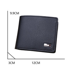 Multi-Card Space PU Leather Wallet Tote Bag Portefeuille Homme
