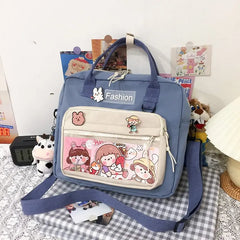 Japanese Student Bag Water Proof School Backpack Women Crossbody Bags