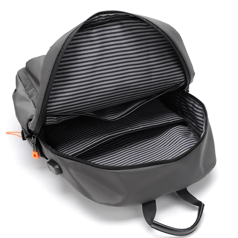 USB Charging Waterproof Backpack for Men
