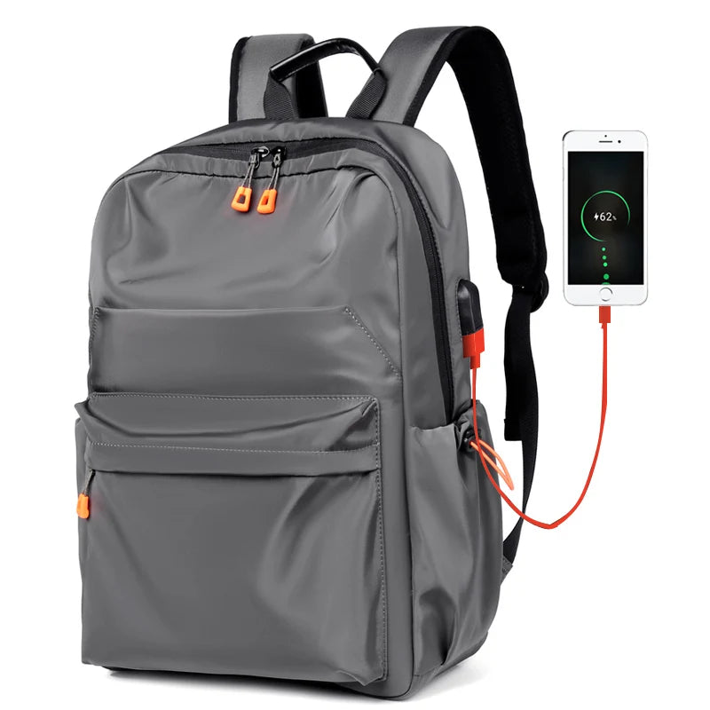 USB Charging Waterproof Backpack for Men