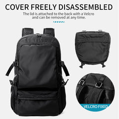 Lightweight Canvas Backpack with Large Capacity for Men