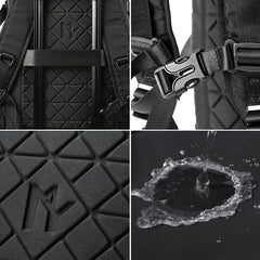 Lightweight Canvas Backpack with Large Capacity for Men