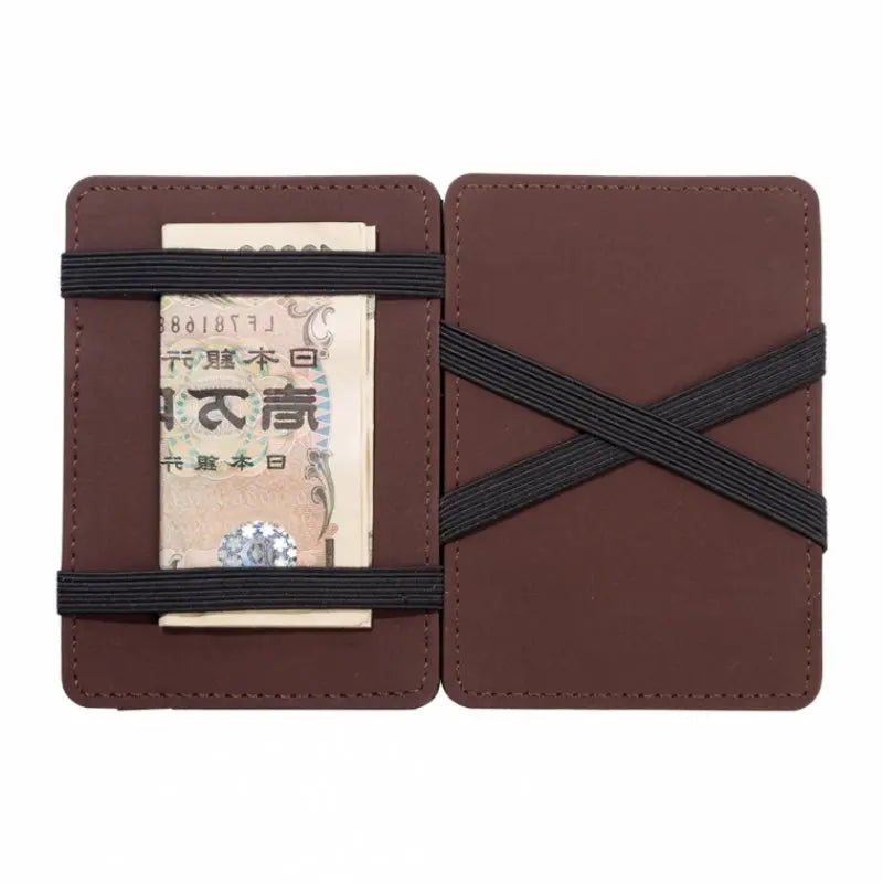 High Leather Magic Wallets Ultra Thin Mini Wallet Men's Small Wallet