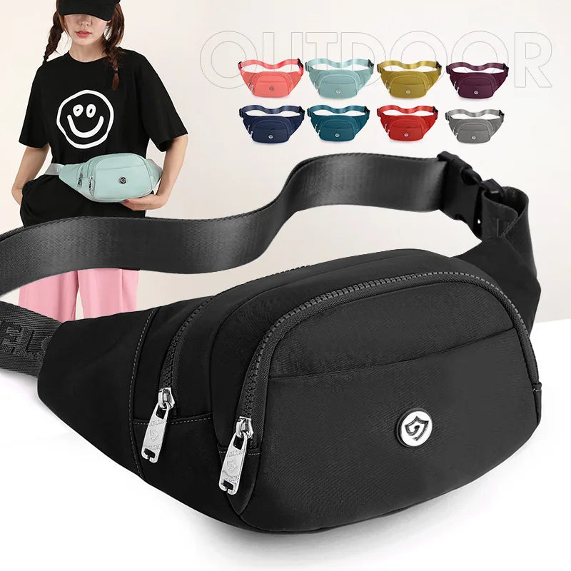 Multifunctional Casual Waist Hip Bag for Men and Women